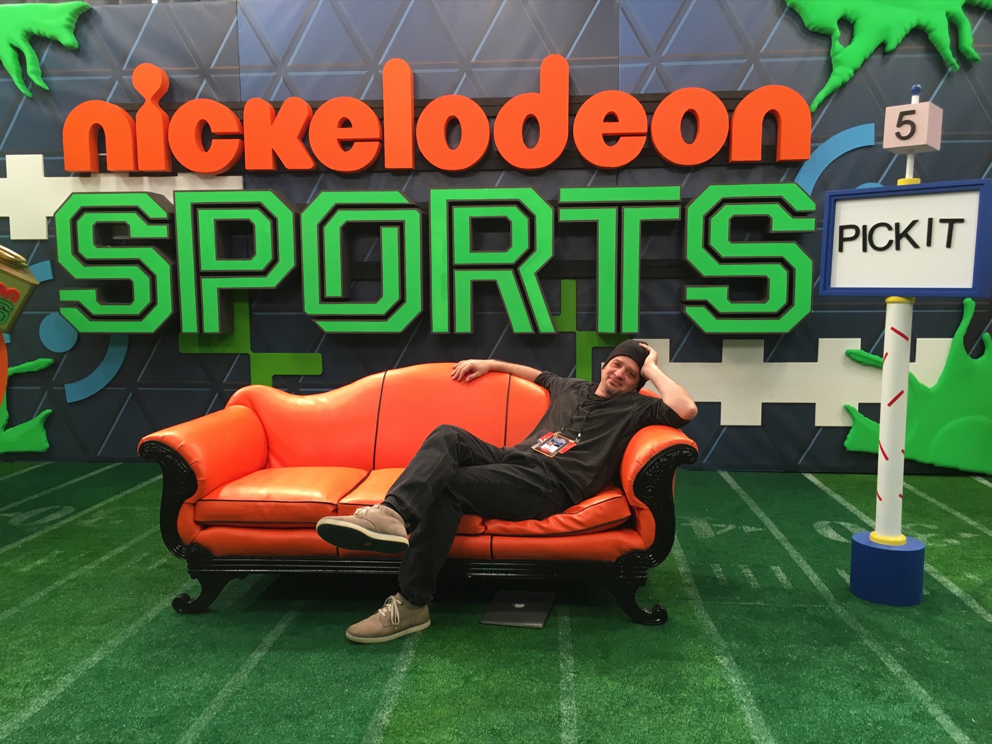 Nickelodeon production at Super Bowl 50